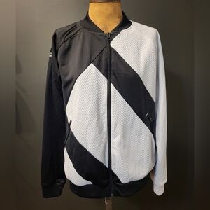 Adidas EQT Track Jacket Black White Womens M